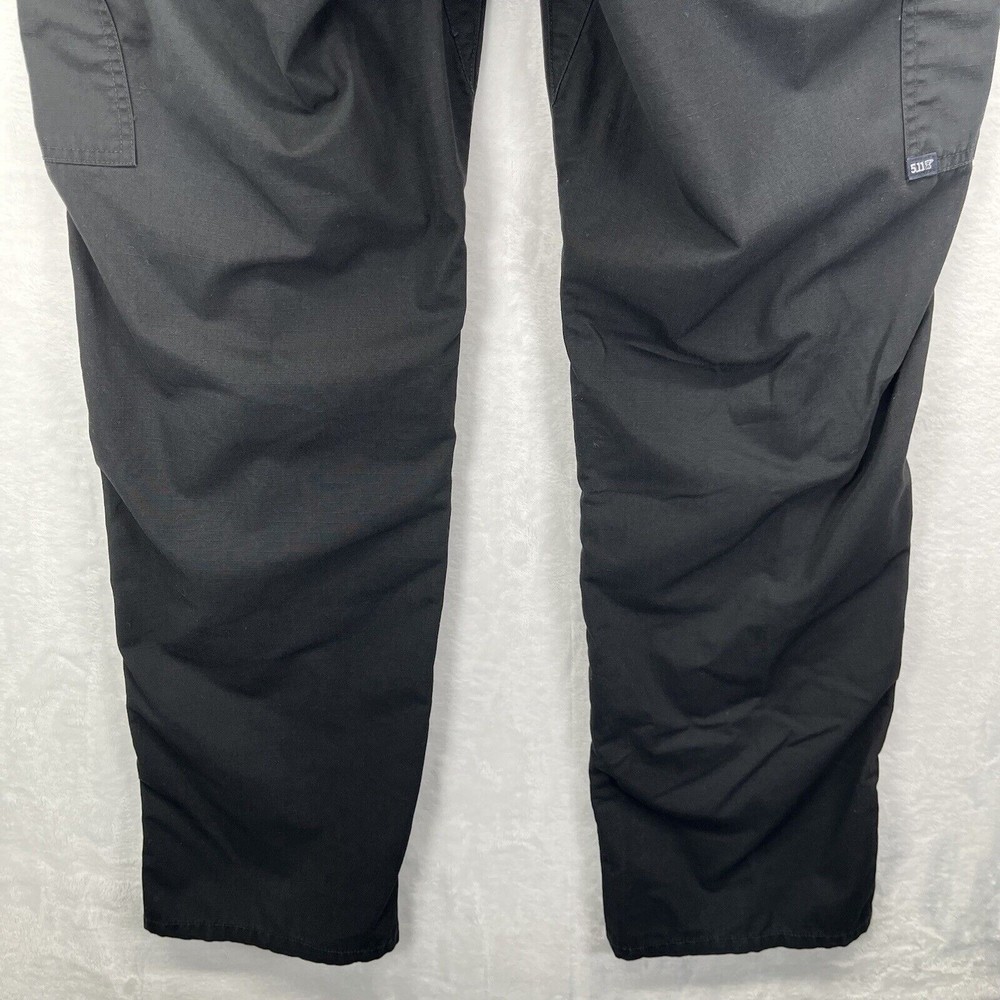 5.11 Tactical Utility Pants Women’s Size 12 Black Cargo - Picture 11 of 15